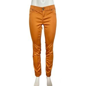 INC International Concepts copper jeans/jeggings/pants 4 S